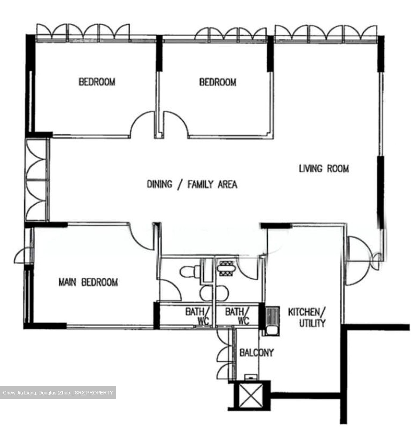 Blk 223 Lorong 8 Toa Payoh (Toa Payoh), HDB 5 Rooms #501243341